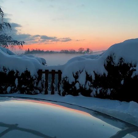 Au Chalet Bain Nordique Neuf Independant Calme Assure Haselbourg Exteriör bild