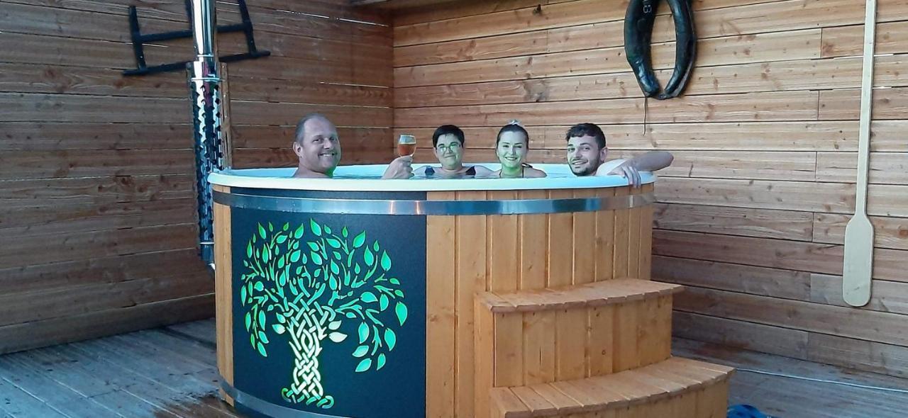 Au Chalet Bain Nordique Neuf Independant Calme Assure Haselbourg Exteriör bild